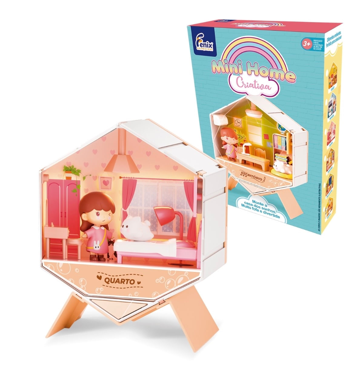 Mini Home Criativa - Quarto - Fenix