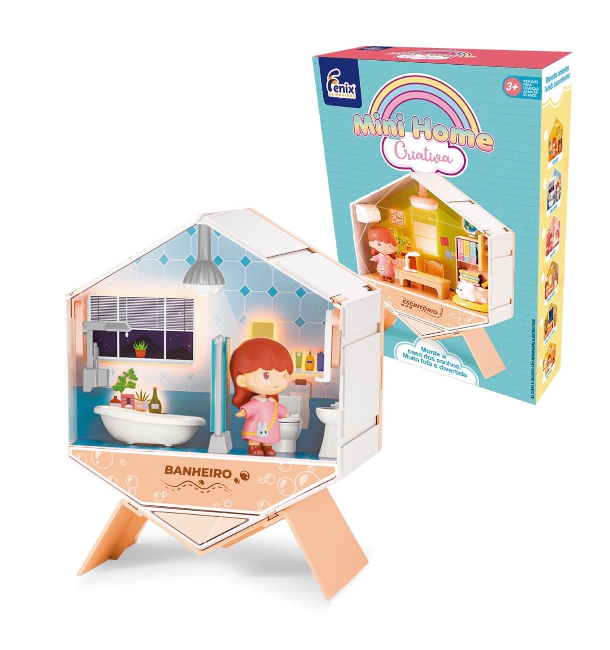 Mini Home Criativa - Banheiro - Fenix