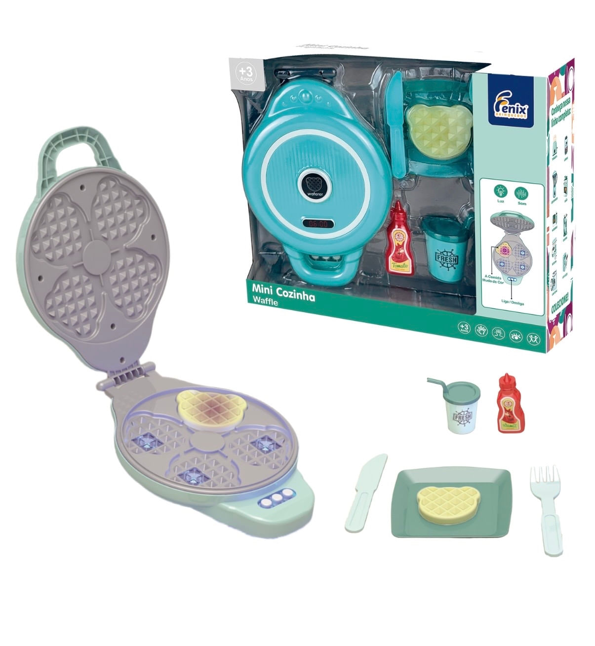 Kit Mini Cozinha - Waffle - Fenix