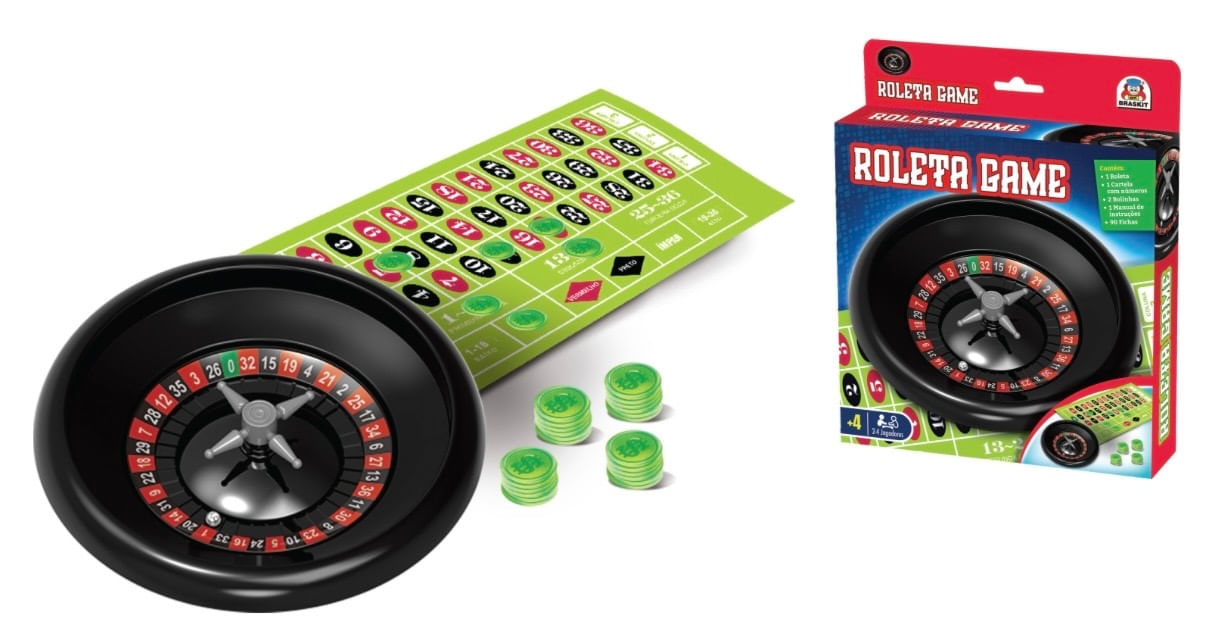 Jogo Roleta Game - Braskit