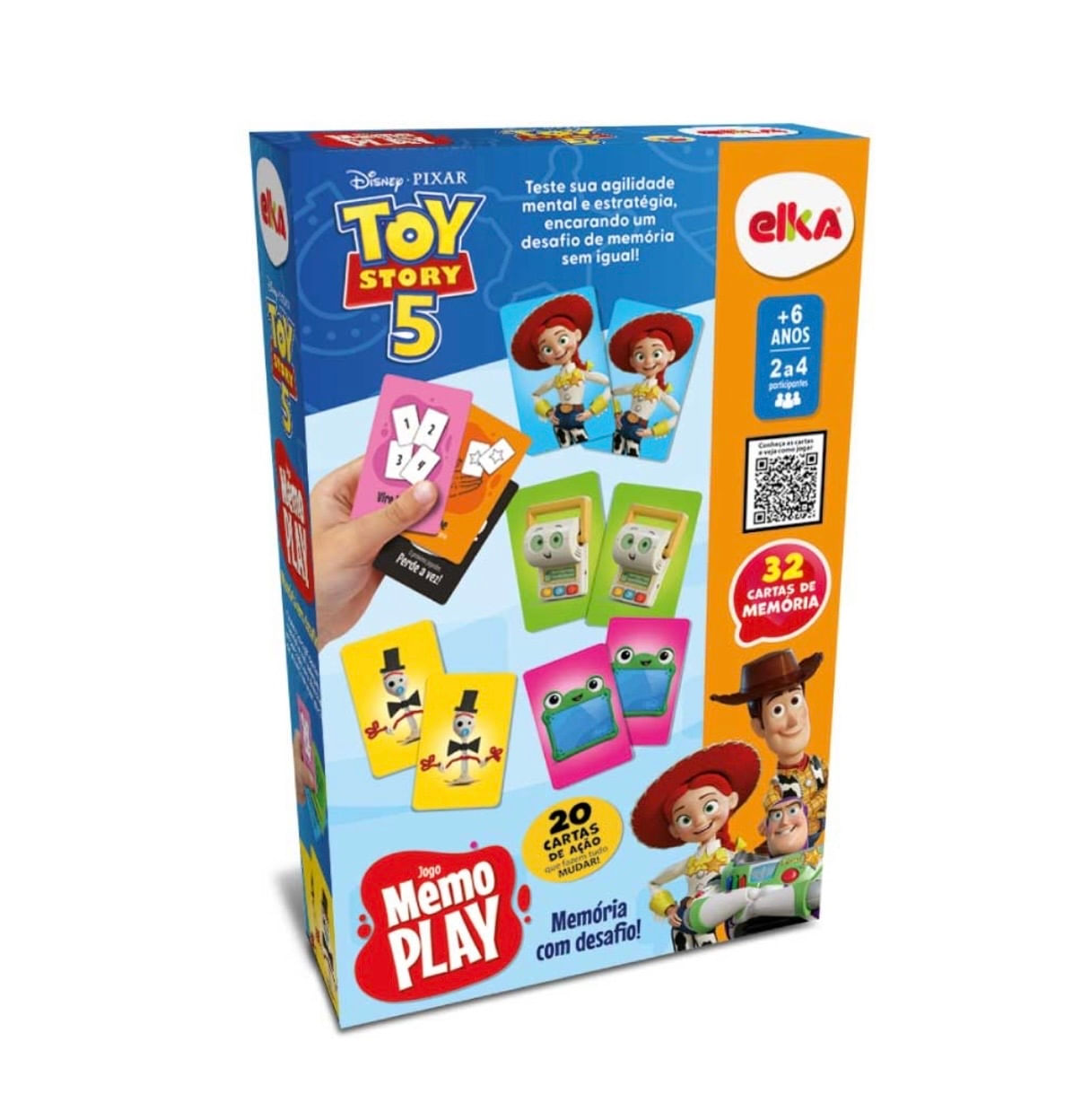 Jogo da Memória - Memo Play - Toy Story 5 - Elka