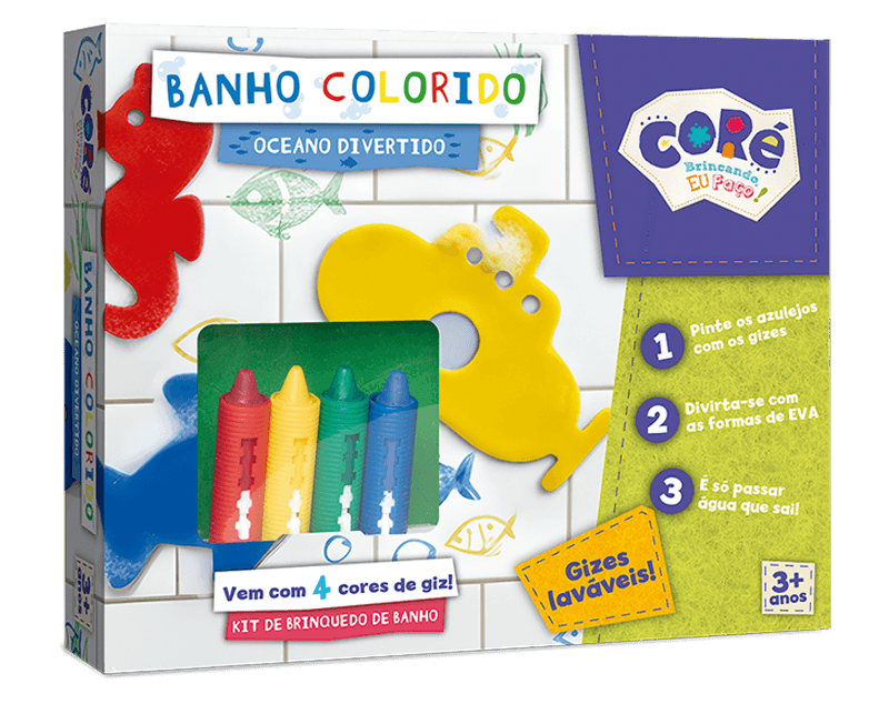 Banho Colorido - Oceano Divertido - Toyster