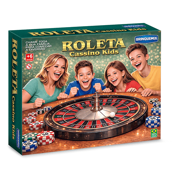 Roleta Cassino Kids - Brinquemix
