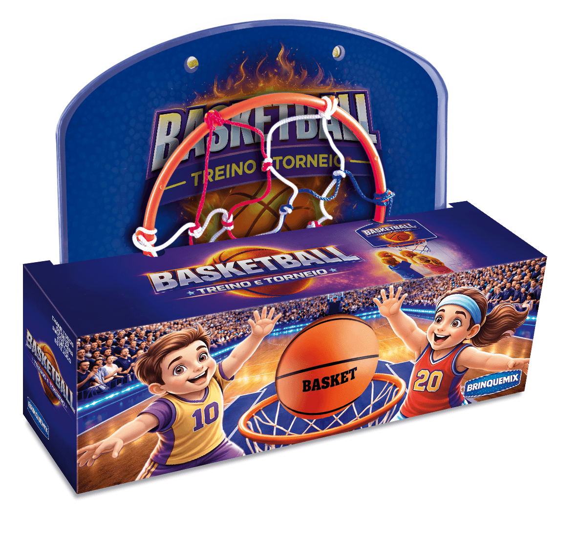Jogo Basketball Treino e Torneio - Brinquemix