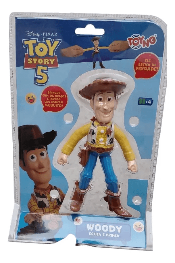 Toy Story 5 - Estica e Brinca 59828 - Woody - Toyng