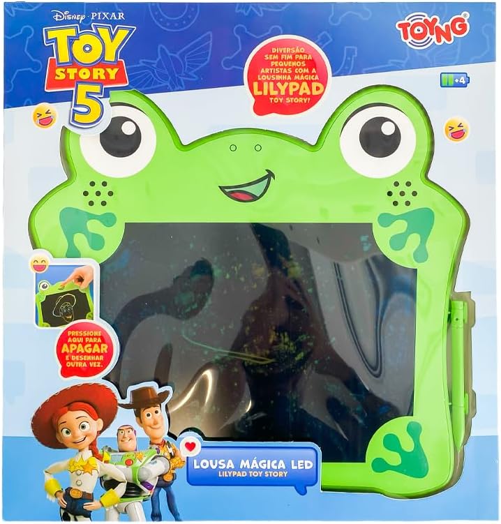 Toy Story 5 - Lousa Mágica Led - Lilypad - Toyng
