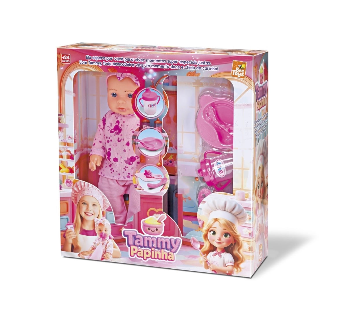 Boneca Tammy Papinha - Bee Toys