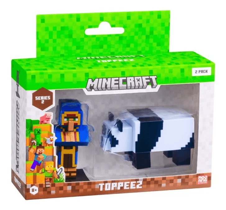 Minecraft - Pack com 2 Figuras - Série 2 - Multikids