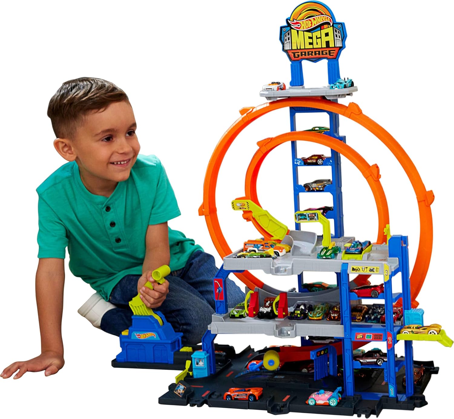 Hot Wheels - Garagem Mega Loop Jbm74