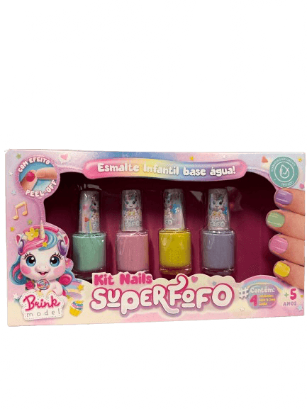 Kit Nails Super Fofo 2150 - Brink Model