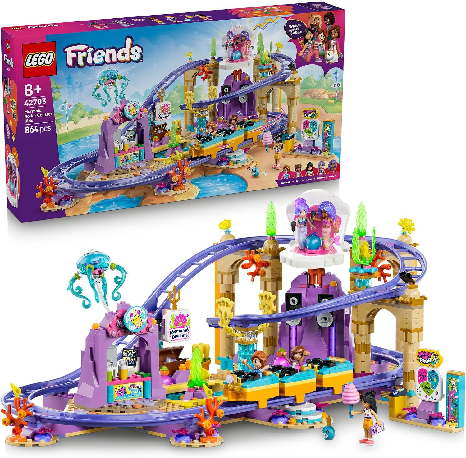 42703 Lego Friends - Montanha Russa de Sereia