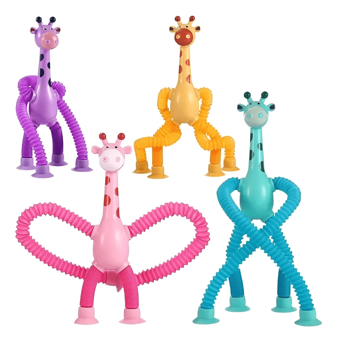 Girafa Sensorial com Luz - Mega Toys
