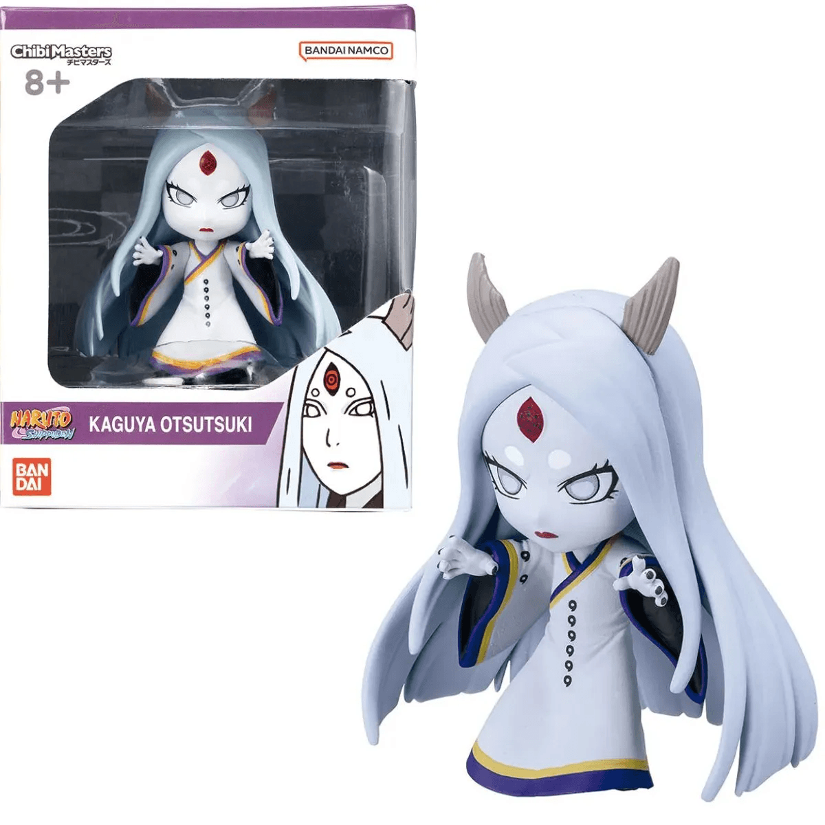 Boneco Naruto Chibi Masters - Kaguya Otsutsuki - Série 2 - Fun