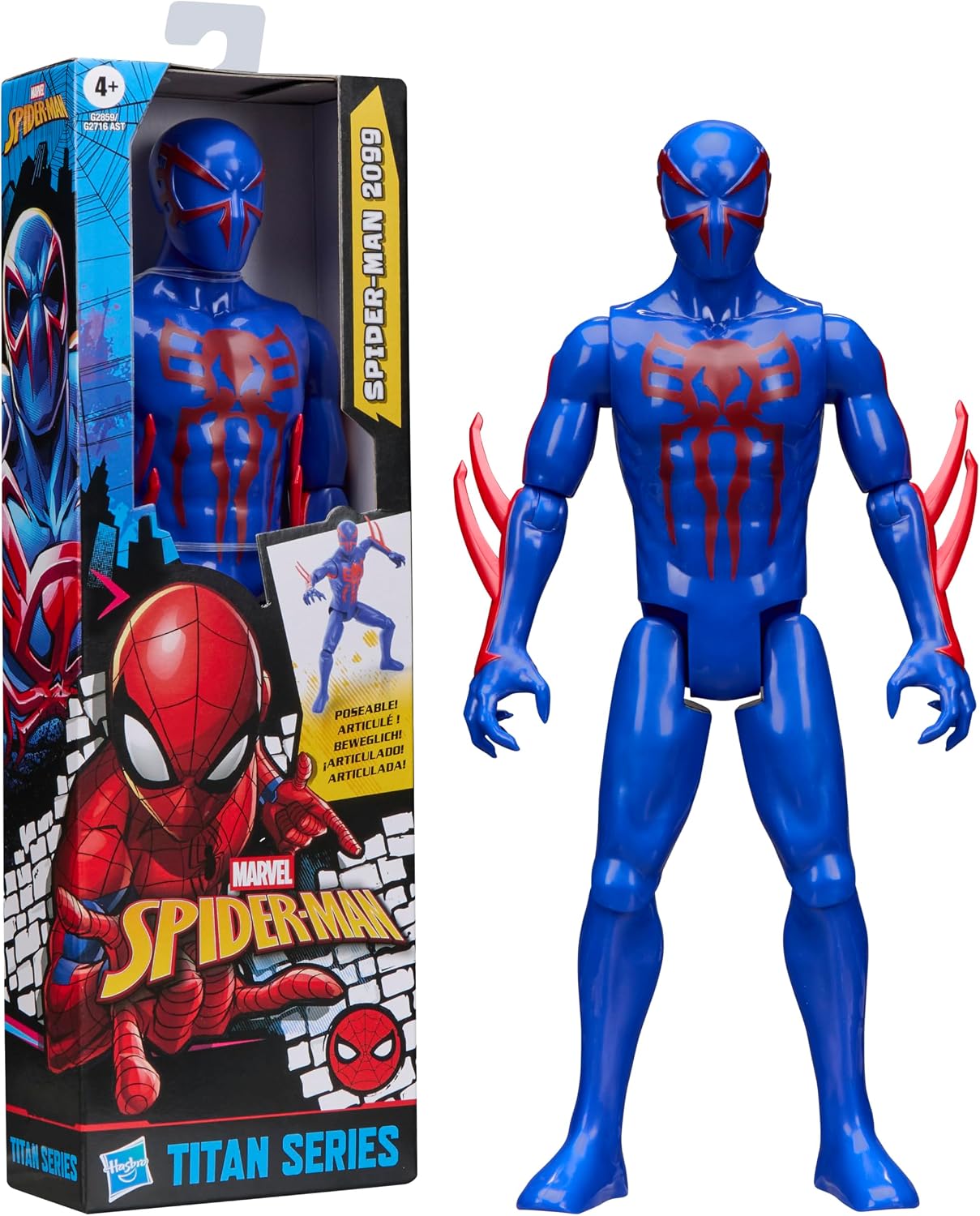 Boneco Spiderman 2099 Articulado G2859 - Hasbro