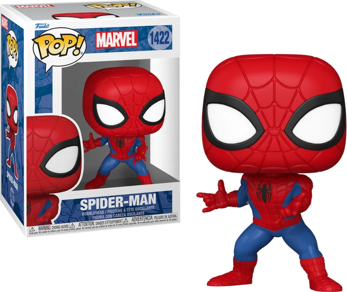 Funko Pop - Spiderman - Homem Aranha Clássico #1422