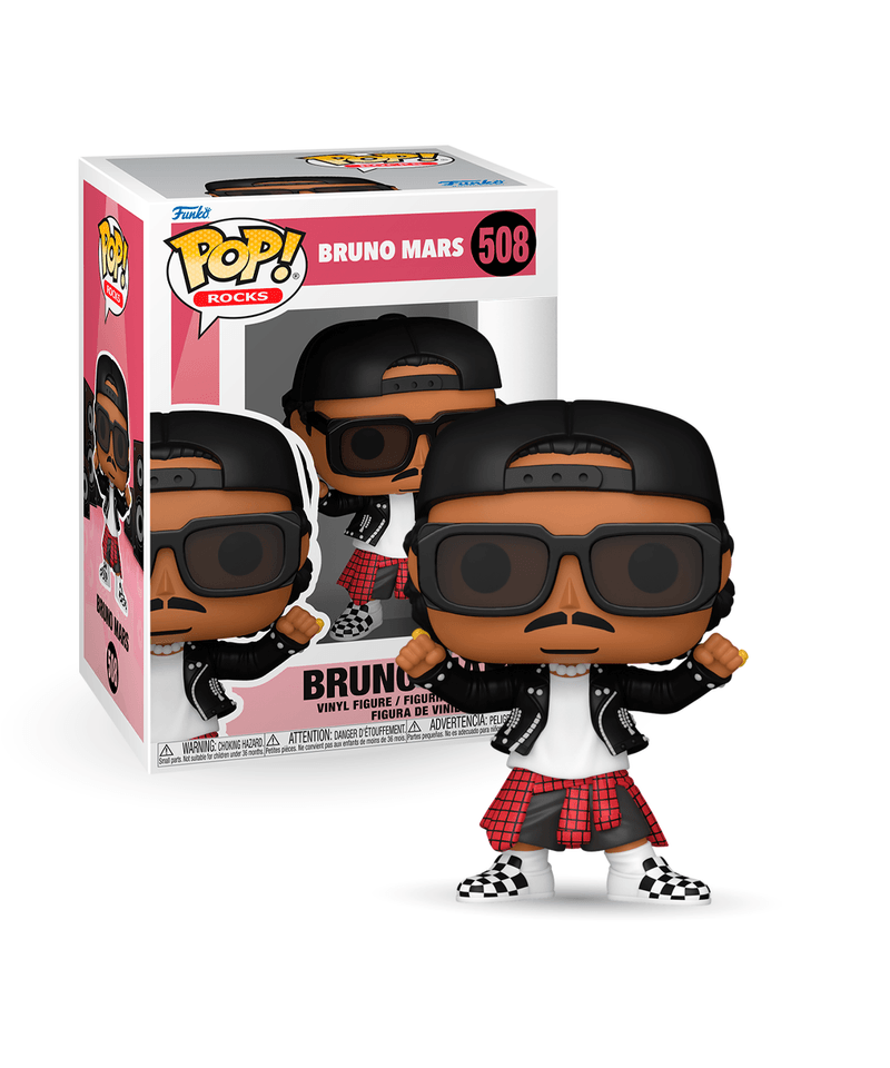 Funko Pop - Rocks - Bruno Mars #508