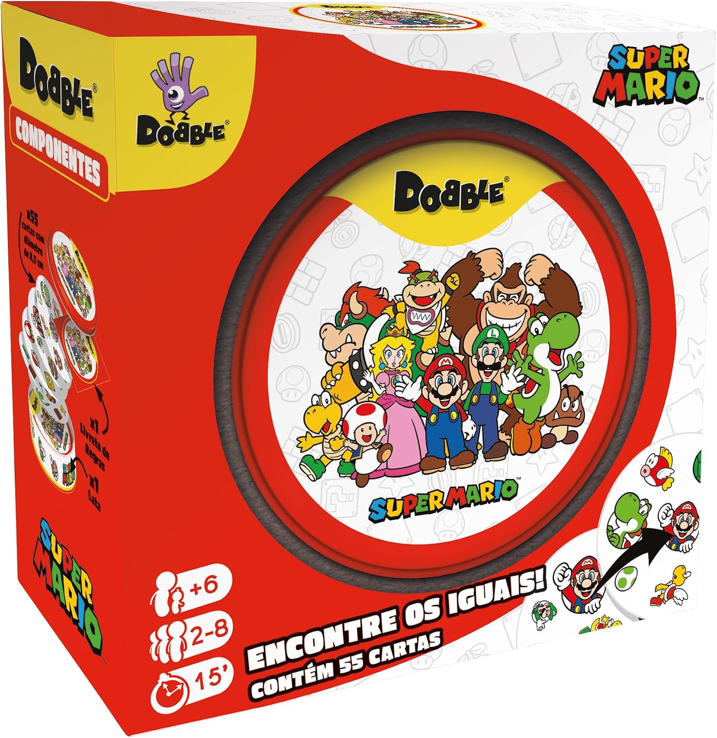 Jogo Dobble Super Mario - Asmodee