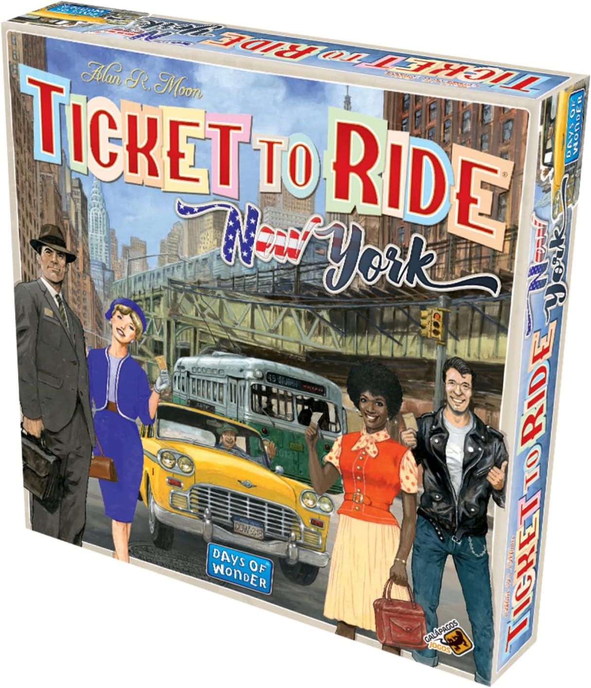 Jogo Ticket To Ride - New York - Galápagos