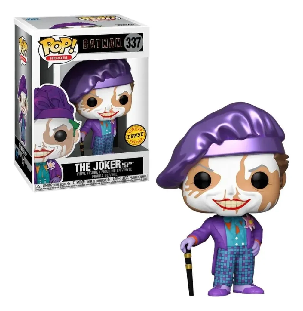 Funko Pop - Dc Comics - Batman 1989 - Coringa - Edição Limitada #337